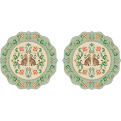 Services De Table En Porcelaine​|Jungle Vibes>Easy Life 2 sets de table JUNGLE VIBES