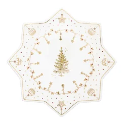 Noël|Services De Table En Porcelaine>Easy Life Assiete à gateau CHRISTMAS LIGHTs