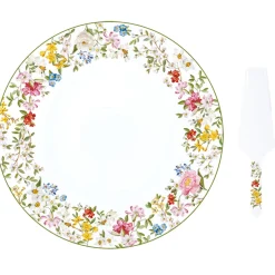 Romantique|Services De Table En Porcelaine>Easy Life Assiete à gateau GARDEN DREAMS