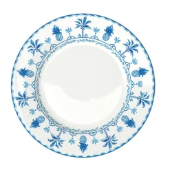 Services De Table En Porcelaine​|Exotic Vibes>Easy Life Assiette bleue EXOTIC VIBES