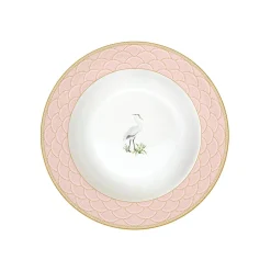 Nature|Services De Table En Porcelaine​>Easy Life Assiette creuse en porcelaine JARDIN DE REVES