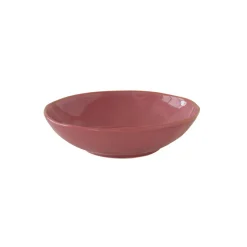 Moderne|Services De Table En Porcelaine​>Easy Life Assiette creusede Ø 19 cm BURGUNDY