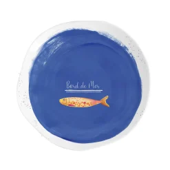 Maritime|Services De Table En Porcelaine​>Easy Life Assiette àdessert BORD DE MER – VersBLU