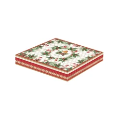 Noël|Services De Table En Porcelaine​>Easy Life Assiette en forme d’arbre CHRISTMAS BERRIES