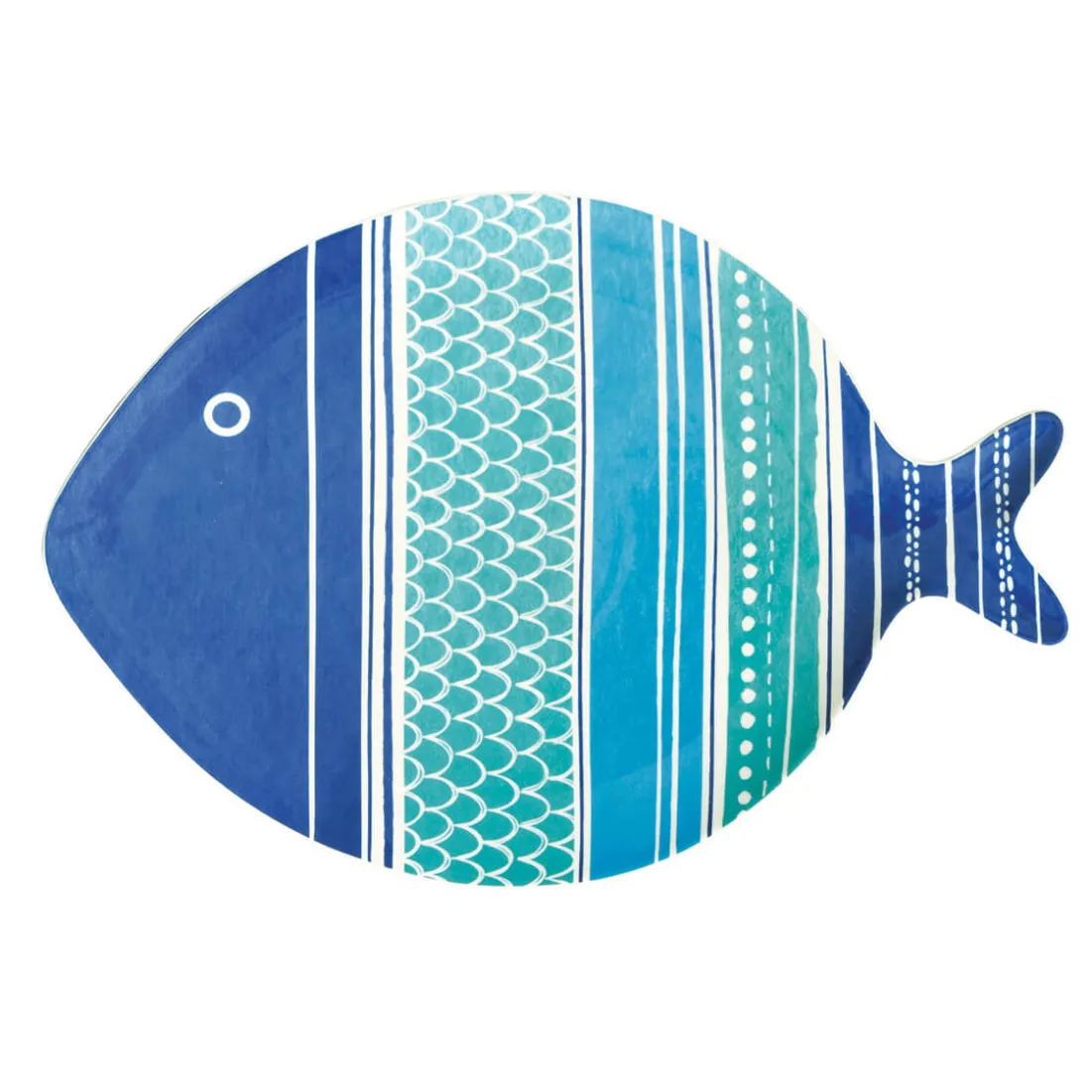 Services De Table En Porcelaine|Sea Friends>Easy Life Assiette en porcelaine de 30x7cm SEA FRIENDS – versColor 1