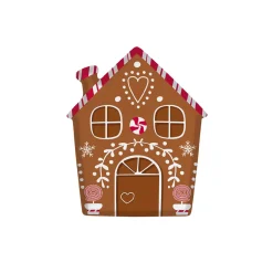 Noël|Gingerbread>Easy Life Assiette forme 21 x 25,5 cm GINGERBREAD