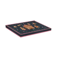 Noël|Gingerbread>Easy Life Assiette forme 17 x 25 cm GINGERBREAD