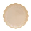 Services De Table En Porcelaine​|Fleuri>Easy Life Assiette plate beige FLEURI