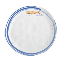 Maritime|Services De Table En Porcelaine​>Easy Life Assiette plate BORD DE MER