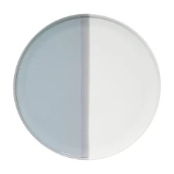 Services De Table En Porcelaine​|Double>Easy Life Assiette plate DOUBLE GREY