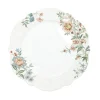 Romantique|Services De Table En Porcelaine​>Easy Life Assiette plate en porcelaine de Ø 26 cm ZEN GARDEN WHITE