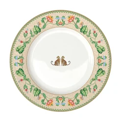 Services De Table En Porcelaine​|Jungle Vibes>Easy Life Assiette plate JUNGLE VIBES