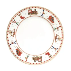 Noël|Services De Table En Porcelaine​>Easy Life Assiette plate POLAR EXPRESS
