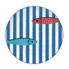 Maritime|Services De Table En Porcelaine​>Easy Life Assiette Plate SARDINE’S PARTY – Vers2
