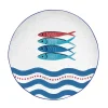 Maritime|Services De Table En Porcelaine​>Easy Life Assiette Plate SARDINE’S PARTY