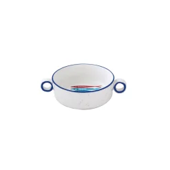 Maritime|Services De Table En Porcelaine​>Easy Life Bol avec poignées Ø 12 cm SARDINE’S PARTY