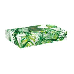 Moderne|Services De Table En Porcelaine​>Easy Life Bol feuille en porcelaine 26×11,5 cm LEAVES LIGHT GREEN