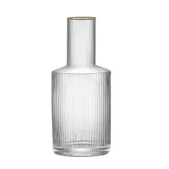 Services De Table En Porcelaine​|Festive>Easy Life Bouteille avec fil d’or FESTIVE