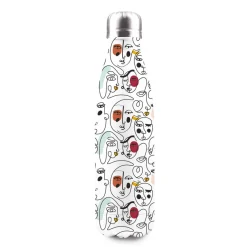 Bouteille Isotherme>Easy Life Bouteille isotherme de 500 ml dans un coffret cadeau MODERNISM