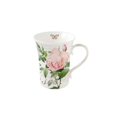 Romantique|Petit Dejeuner>Easy Life Coffret 1 Mug 360 ml En Porcelaine JARDIN BOTANIQUE