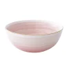 Moderne|Services De Table En Porcelaine​>Easy Life Coffret de 2 bols en porcelaine Ø 22 cm PINK
