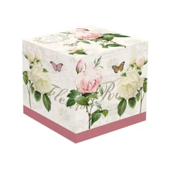 Romantique|Petit Dejeuner>Easy Life Coffret Egoiste En Porcelaine Fine 350 ml + 350 ml JARDIN BOTANIQUE