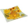 Masterpiece|Services De Table En Porcelaine​>Easy Life Coupelle en verre de qualité supérieure 13×13 cm Vase With Twelve SunFLOWERS