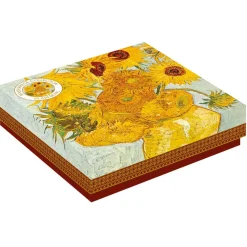 Masterpiece|Services De Table En Porcelaine​>Easy Life Coupelle en verre de qualité supérieure 13×13 cm Vase With Twelve SunFLOWERS