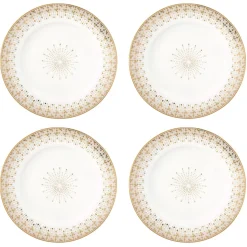 Services De Table En Porcelaine|Festive>Easy Life Ensemble de 4 assiettes à dessert FESTIVE