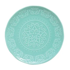 Moderne|Services De Table En Porcelaine​>Easy Life Ensemble de 6 assiettes en porcelaine de Ø 26,5 cm AQUA