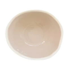 Moderne|Services De Table En Porcelaine​>Easy Life Ensemble de 2 bols à salade en porcelaine de 22,5×19,5 cmBEIGE