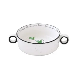 Quotidienne|Services De Table En Porcelaine>Easy Life Ensemble de 3 bols avec poignées en porcelaine Ø 16 cm HERBARIUM