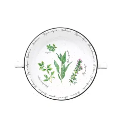 Quotidienne|Services De Table En Porcelaine​>Easy Life Ensemble de 3 bols avec poignées en porcelaine Ø 16 cm HERBARIUM