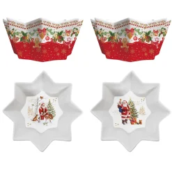 Noël|Services De Table En Porcelaine>Easy Life Ensemble de 2 bols CHRISTMAS MEMORIES