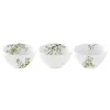Nature|Services De Table En Porcelaine​>Easy Life Ensemble de 3 bols en porcelaine de diamètre 9,5 cm chacun NATURA