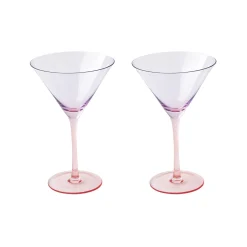 Services De Table En Porcelaine|Rainbow>Easy Life Ensemble de 2 Martini calices RAINBOW