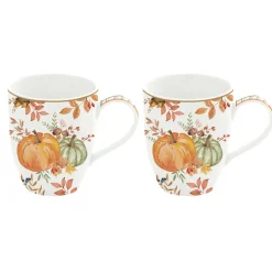 Petit Dejeuner|Harvest>Easy Life Ensemble de 2 mugs 350 ml HARVEST