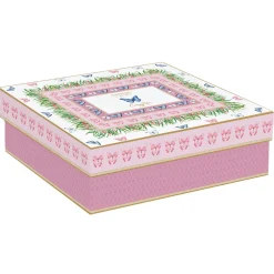 Romantique|Petit Dejeuner>Easy Life Ensemble de 6 petites tasses à café avec soucoupes SPRING PARADE