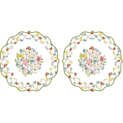 Romantique|Services De Table En Porcelaine​>Easy Life Ensemble de 2 sets de table GARDEN DREAMS