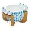 Services De Table En Porcelaine​>Easy Life Ensemble de 4 sets de table en liège 40x30cm dans une boîte cadeau Shibori