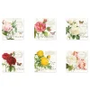 Romantique|Services De Table En Porcelaine​>Easy Life Ensemble de 6 sous-verres assortis JARDIN BOTANIQUE