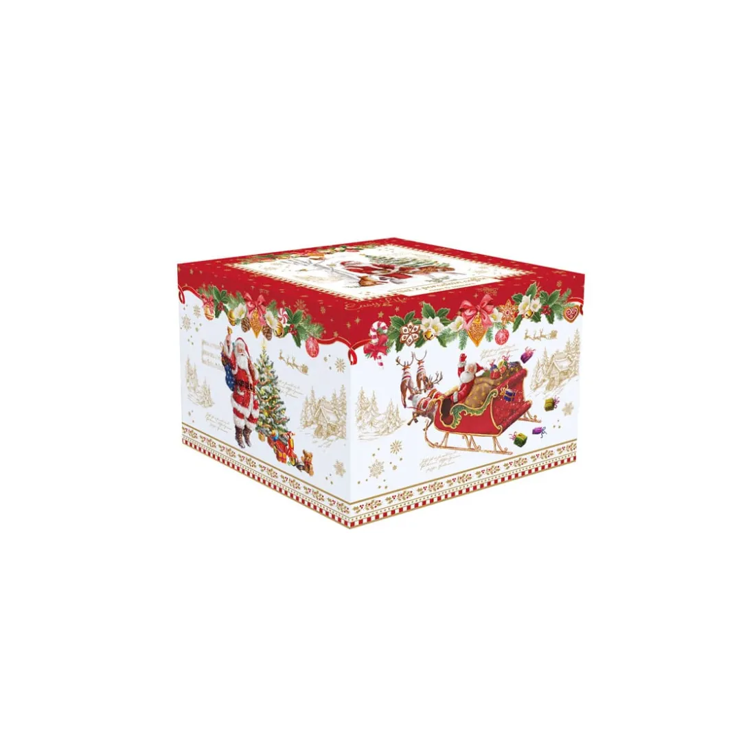 Noël|Petit Dejeuner>Easy Life Ensemble de 2 tasses à café avec soucoupes CHRISTMAS MEMORIES