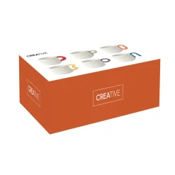 Quotidienne|Petit Dejeuner>Easy Life Ensemble de 6 tasses à café CREATIVE