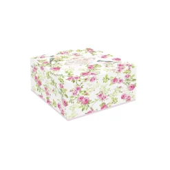 Romantique|Petit Dejeuner>Easy Life Ensemble de 2 tasses à café avec soucoupes SPRING TIME