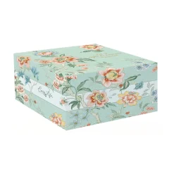 Romantique|Petit Dejeuner>Easy Life Ensemble de 2 tasses avec soucoupes en porcelaine, 225 ml ZEN GARDEN GREEN