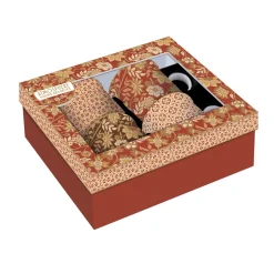 Coffret Cadeau>Easy Life Ensemble de 4 tasses en porcelaine 300 ml FLEURS DES RÊVES