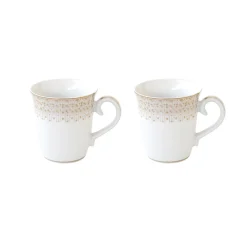 Petit Dejeuner|Festive>Easy Life Ensemble de 2 tasses FESTIVE