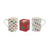 Petit Dejeuner|Jingle Bells>Easy Life Ensemble de 2 tasses JINGLE BELLS