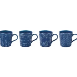 Petit Dejeuner|Sea Life>Easy Life Ensemble de 4 tasses SEA LIFE