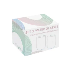 Services De Table En Porcelaine​|Rainbow>Easy Life Ensemble de 2 verres RAINBOW